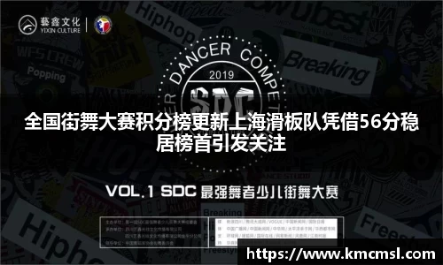 全国街舞大赛积分榜更新上海滑板队凭借56分稳居榜首引发关注